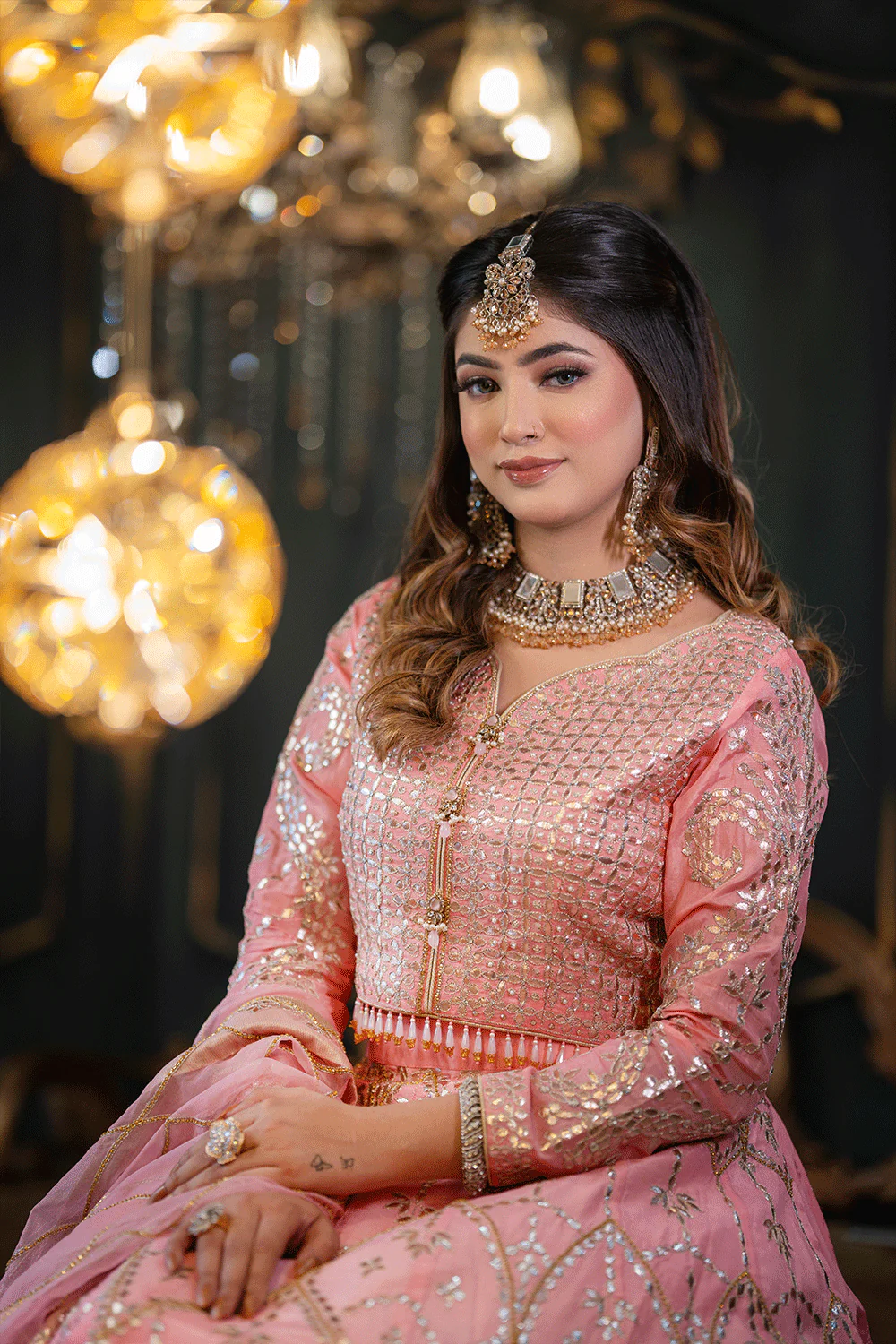 Pink Shaded Lehnga Choli (S-7) - Image 4