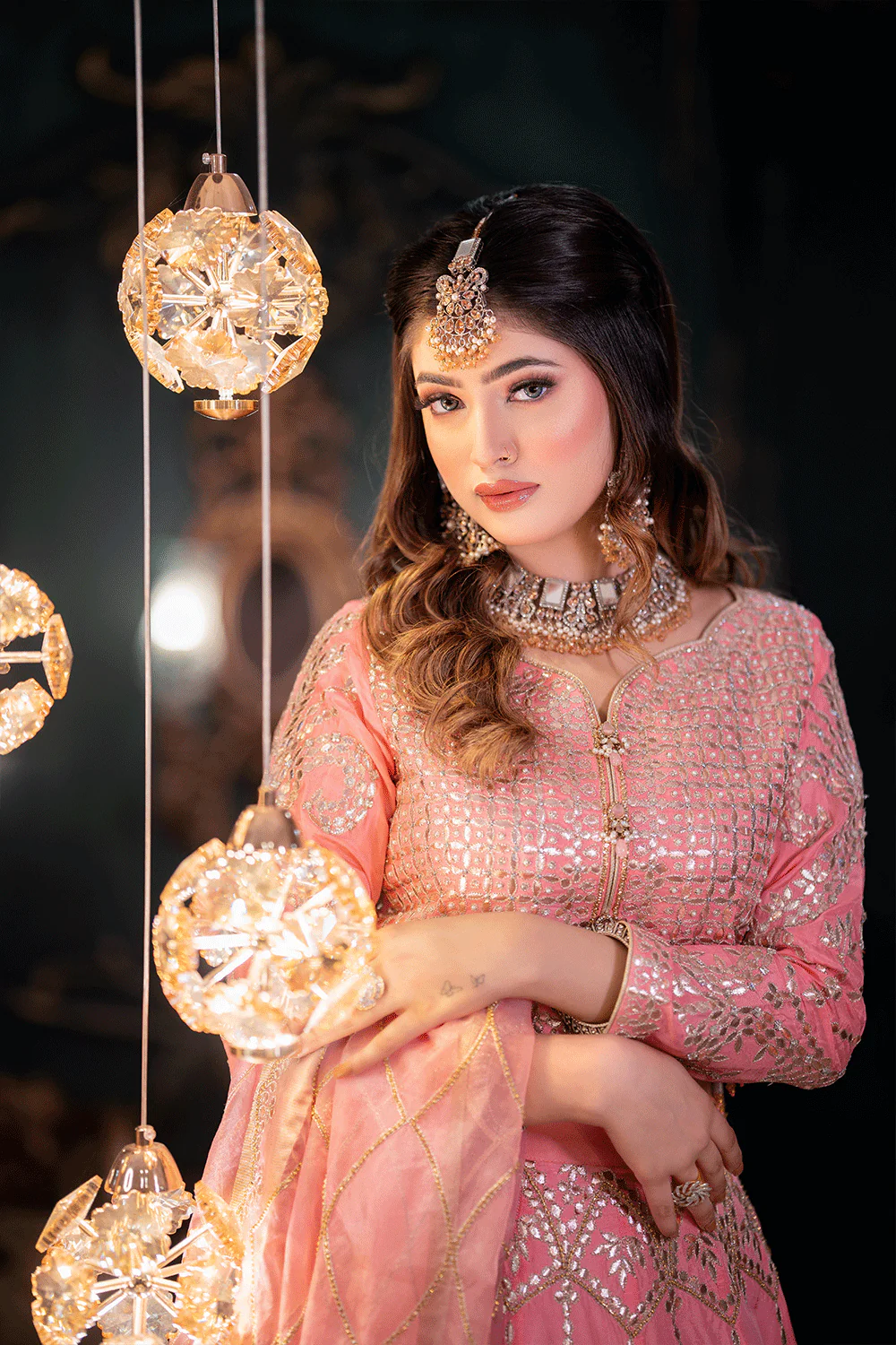 Pink Shaded Lehnga Choli (S-7) - Image 5