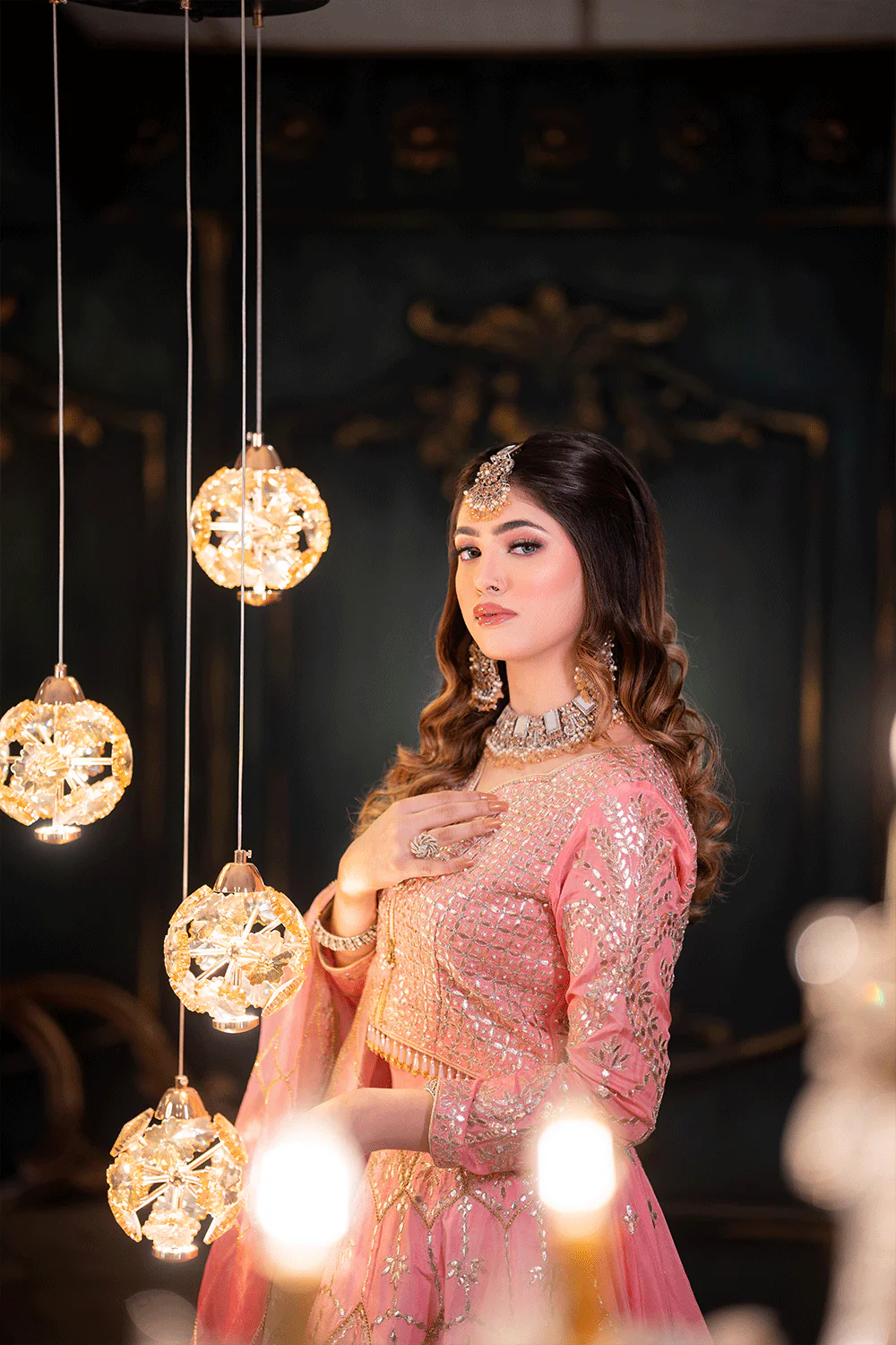Pink Shaded Lehnga Choli (S-7) - Image 6