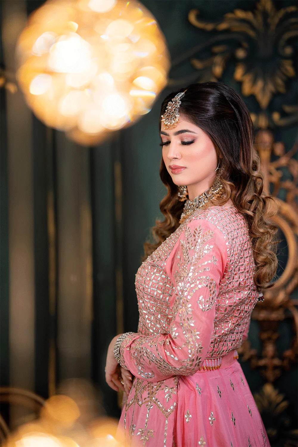 Pink Shaded Lehnga Choli (S-7) - Image 8